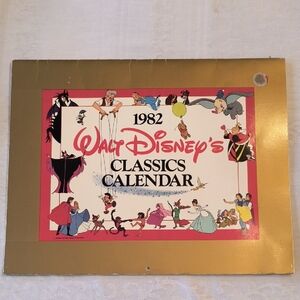Walt Disney 1982 Classics Calendar